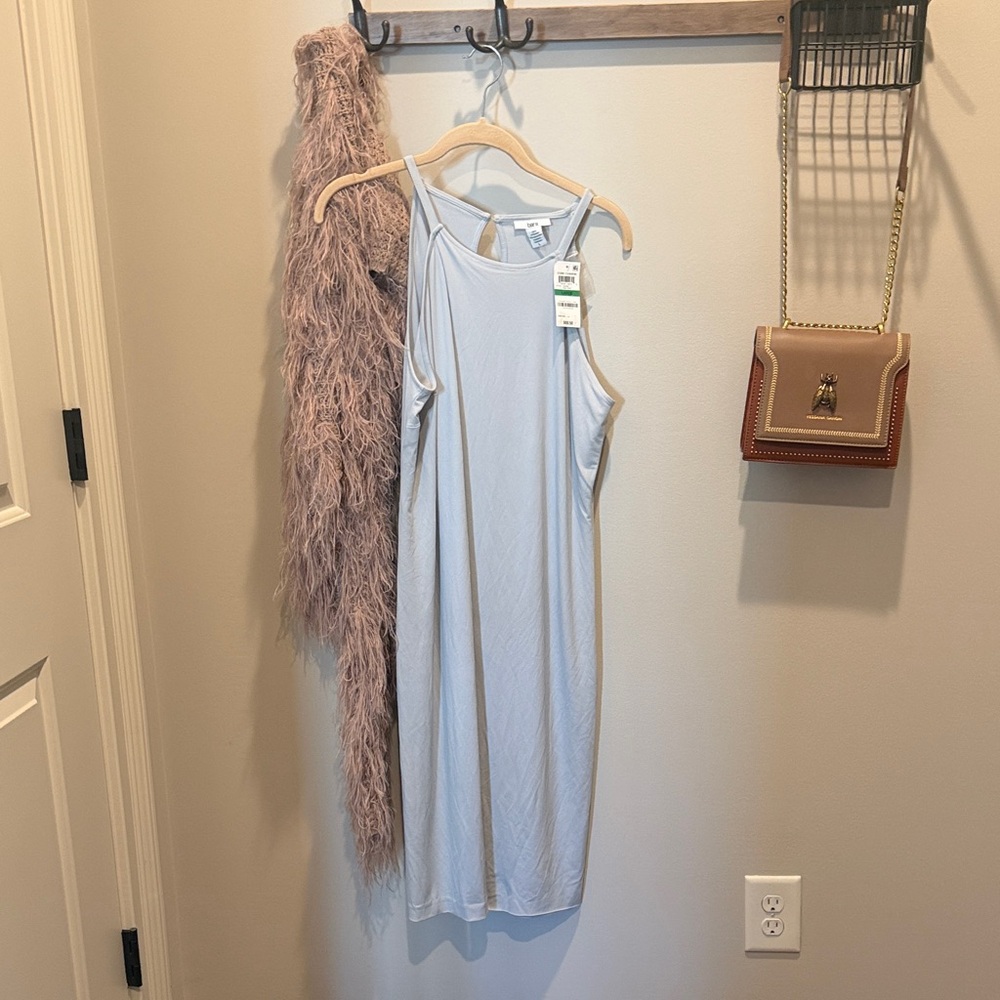 Bar III Light Gray Maxi Dress